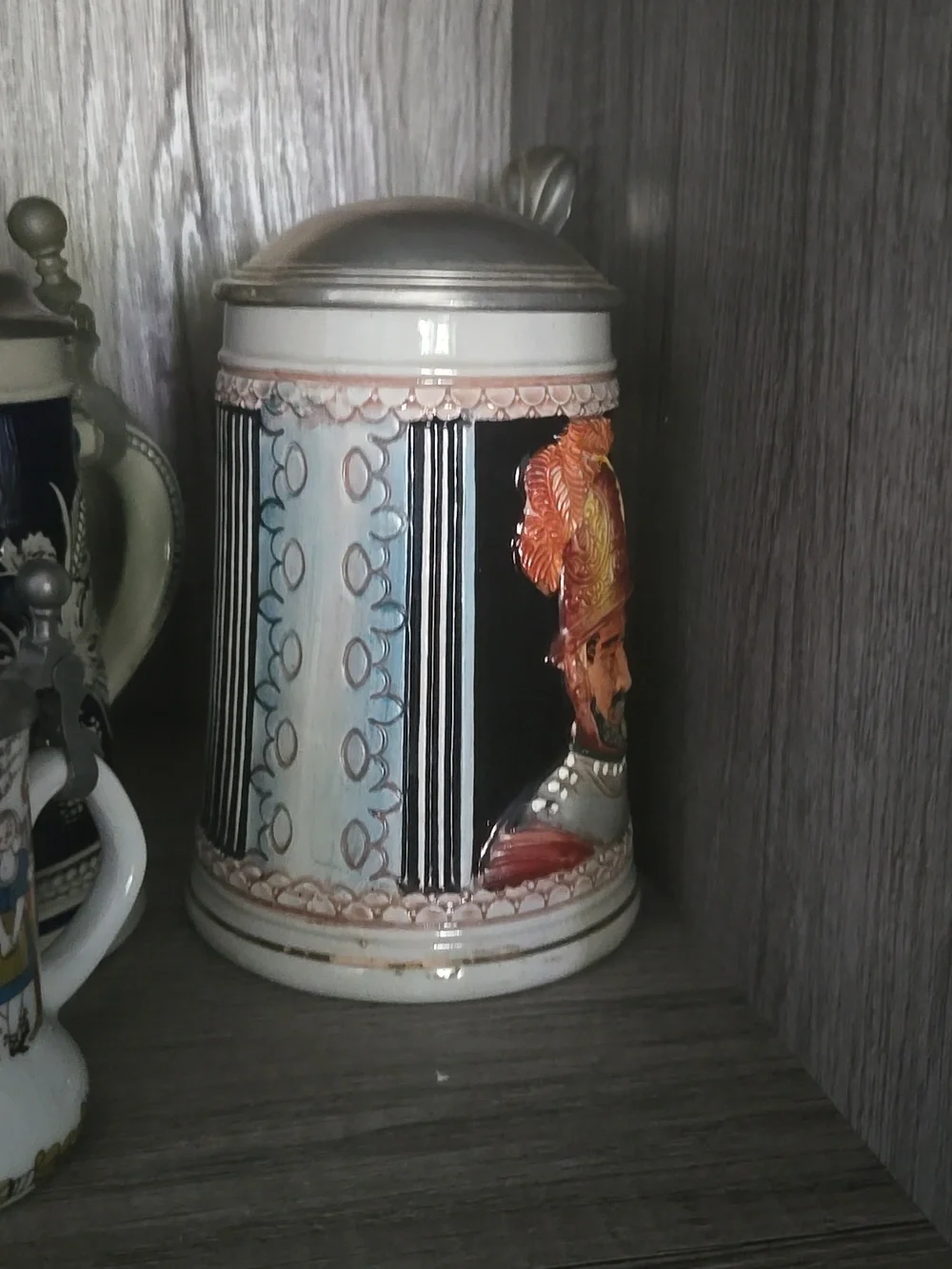 Bundle Beer Stein Mug Rare Vintage Collectible 9 Piece